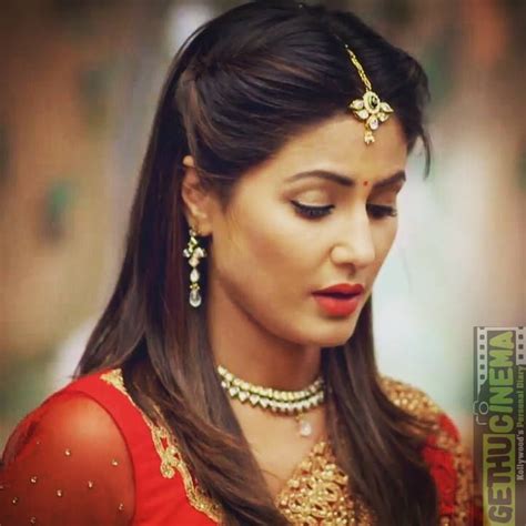 Actress Hina Khan latest gallery | Indian wedding hairstyles, Hair ...