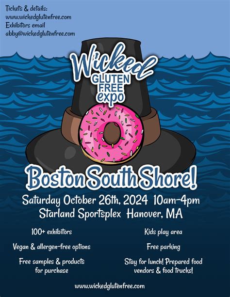 Boston South Shore Expo 10/26/2024 – Wicked Gluten Free Store