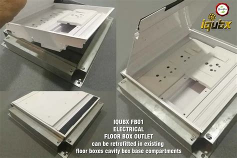 iqubx FB01 electrical floor box outlet RETROFITTING - IQUBX