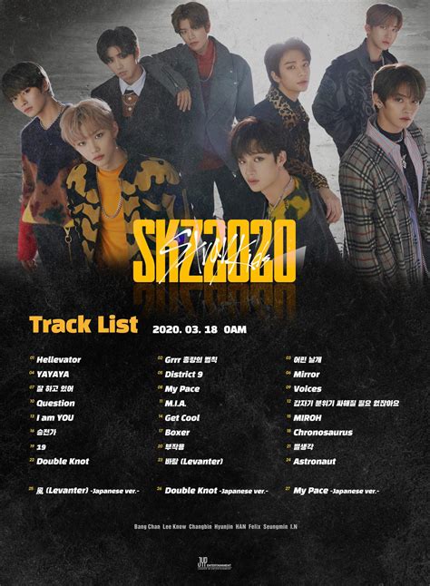 200312 Stray Kids - SKZ2020 (Tracklist) : r/straykids