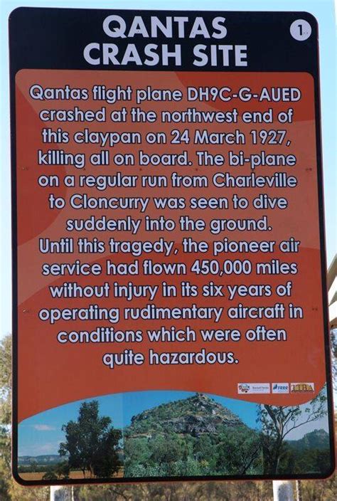 QANTAS Crash Site | Monument Australia