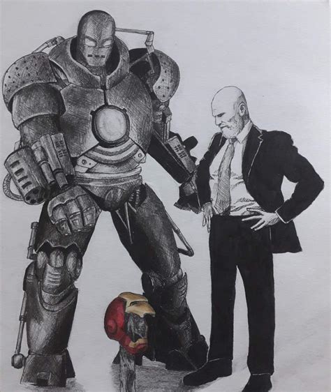 Obadiah Stane// Iron Monger | Art-vengers weekly | Marvel Amino