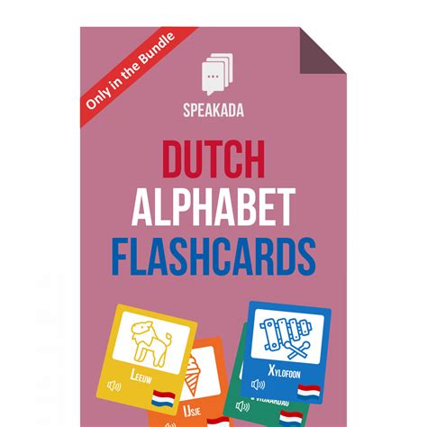 Dutch Alphabet Flashcards: Anki for Beginners | SPEAKADA