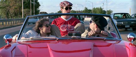 Detroit Red Wings Ice Hockey Jersey Worn By Alan Ruck In Ferris Bueller ...