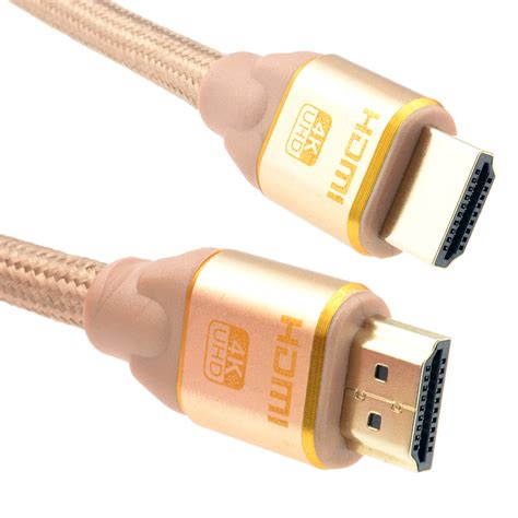 kenable PURE HDMI 2.0b 2160p 4k UHD TV Braided High Speed Cable Lea...