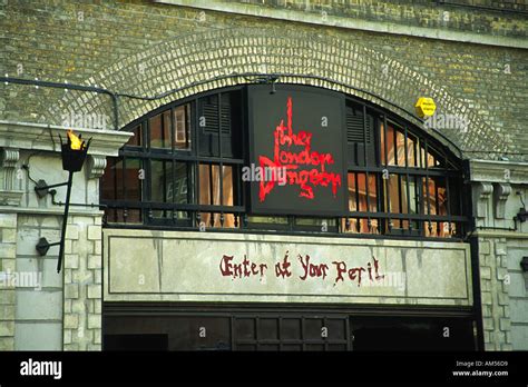 The London Dungeon London England Stock Photo - Alamy