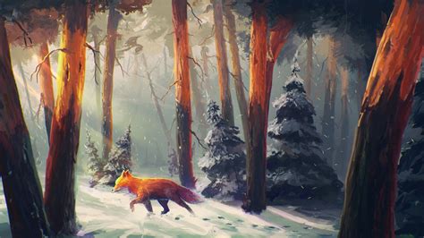 25 Fox Art Wallpapers - Wallpaperboat