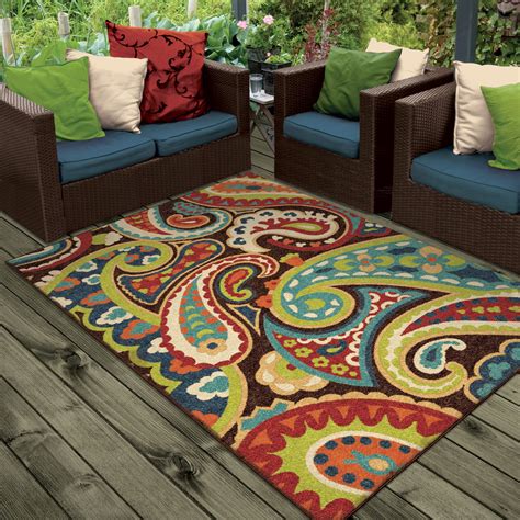 Threadbind Lydia Brown Indoor/Outdoor Area Rug & Reviews | Wayfair