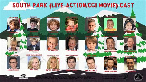 South Park Live-Action CGI Movie Cast by JamesMoulton1988 on DeviantArt