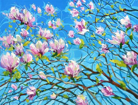 Spring tree Painting by Dmitry Spiros | Saatchi Art