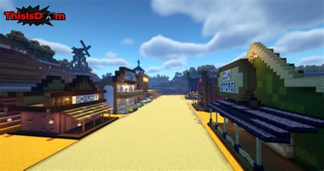 Western Town (Build and Litematic) Minecraft Map