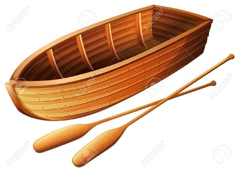 Wooden boat clipart - Clipground