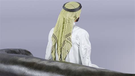 Arab Man With Traditional Arabic Hat Model - TurboSquid 1966528