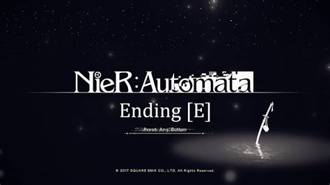 Nier Automata – The beauty of ending E (Spoilers) | Pixel Fang Gaming