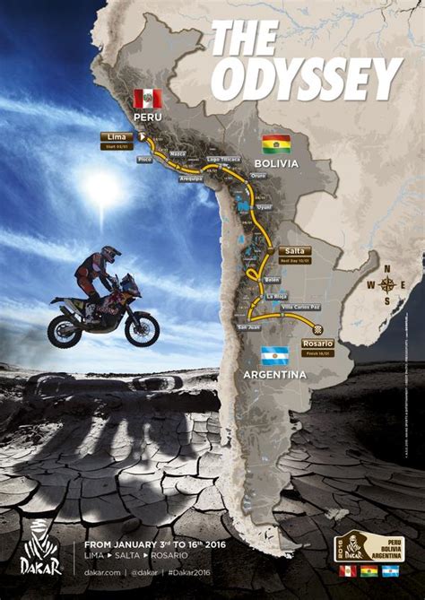 Dakar Rally Route Map