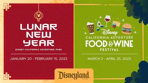 Disneyland Reveals 2023 Dates for Lunar New Year Celebration and Disney California Adventure ...