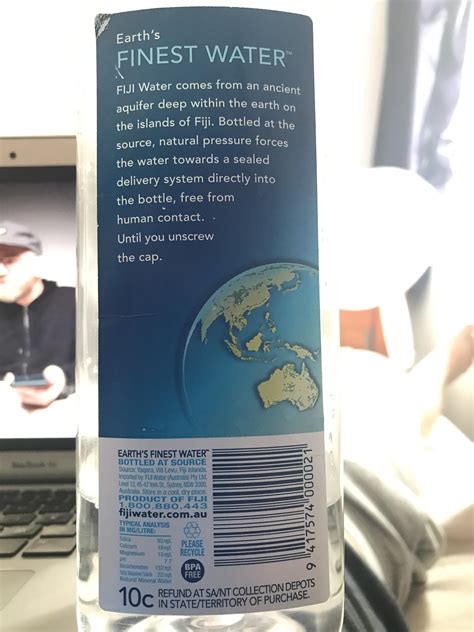 The map on the back of the FIJI water bottle doesn’t have NZ or Fiji ...