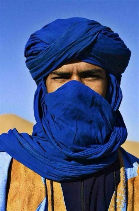 Genuine Blue Tuareg Scarf Tuareg Tagelmust Moroccan Berber - Etsy ...