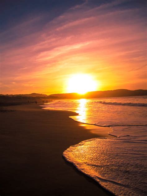 Monterey Beach at Sunset, Beach Photography, Sunset Photography, Nature ...