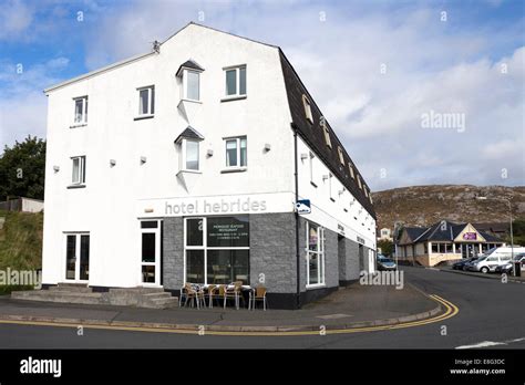 The Hotel Hebrides in Tarbert, Isle of Harris, Scotland UK Stock Photo - Alamy