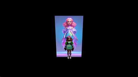 Title The Pink Fairy A digital art image of a - Download Free 3D model ...