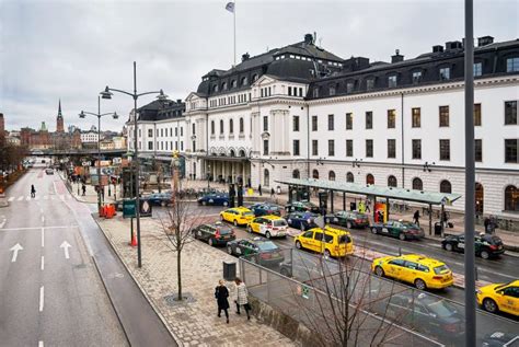 Stockholm Central Station. editorial stock image. Image of landscape ...