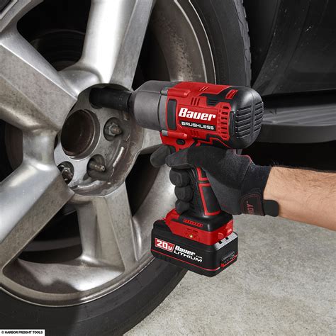 HARBOR FREIGHT TOOLS INTRODUCES NEW BAUER™ 20V BRUSHLESS CORDLESS HIGH-TORQUE ½ INCH IMPACT ...