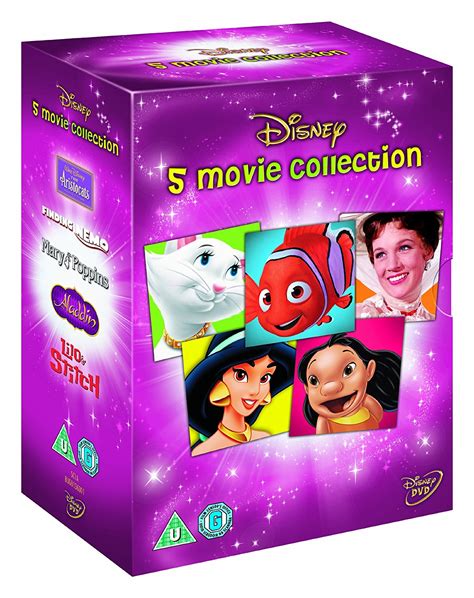 Image - Disney 5 Movie Collection Girls Box Set UK DVD.jpg | Disney ...