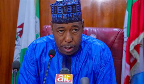 Gov. Zulum seeks collaboration with FG to boost electricity supply in Borno