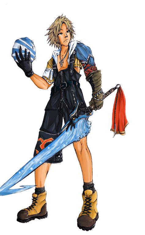 Tidus Final Fantasy X Final by Suchalonedisskins on DeviantArt