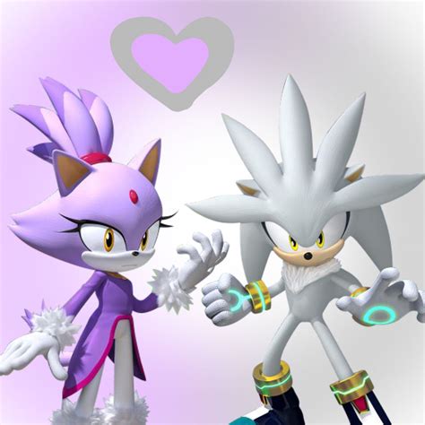 Silver x Blaze by 2CherrySakura2 on DeviantArt