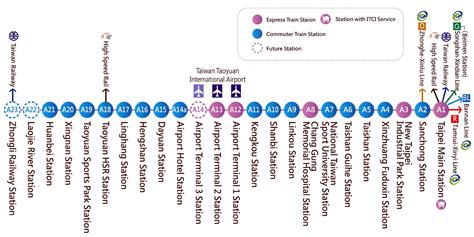 Taoyuan Metro Map