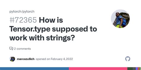 How is Tensor.type supposed to work with strings? · Issue #72365 ...