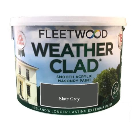 Fleetwood Weather Clad Slate Grey 10 Ltr - Clarkes Bailieborough