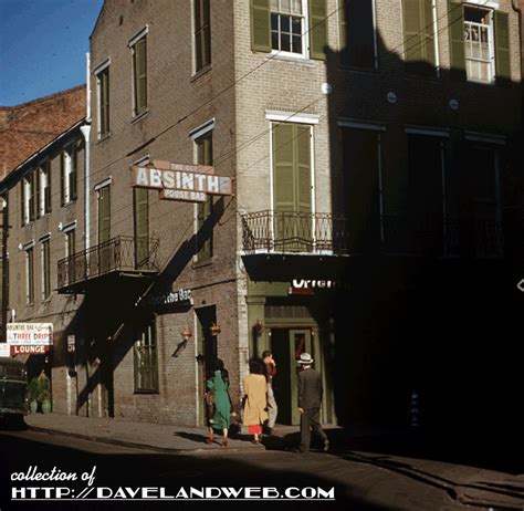 Davelandblog: The Mystery of the Old Absinthe House Bar