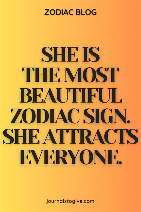 She is the most beautiful zodiac sign. She attracts everyone. Here is ...