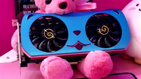 Yeston Reveal CUTE PET Pink AMD Radeon RX 580 Graphics Card Straight ...