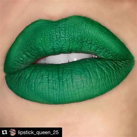 Pin by Melissa Clark on Make up in 2023 | Green lipstick, Green lips ...