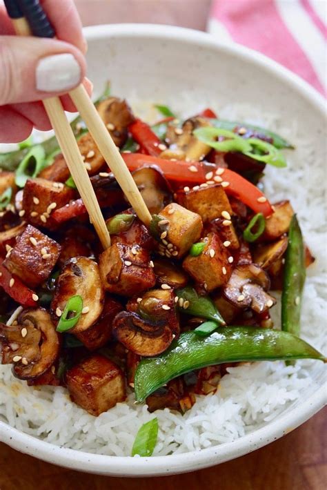 Tofu Stir Fry Recipe (Chinese) - The Cheeky Chickpea