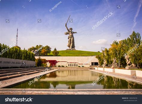 Memorial Complex Heroes Battle Stalingrad On Stock Photo 1185976570 ...