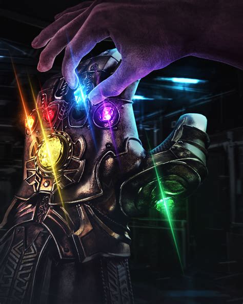 THANOS GAUNTLET by MizuriAU on DeviantArt