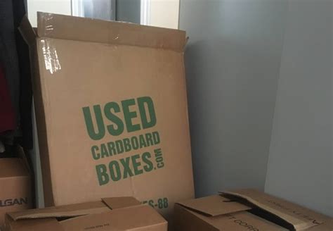 Used Cardboard Boxes Ordered Online – Cool Tools