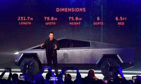 Tesla Cybertruck Dimensions