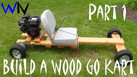 Homemade Wooden Go Kart