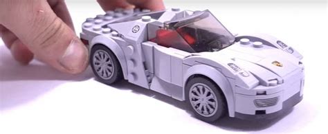 How Fast Can You Build a LEGO Porsche 918 Spyder? - autoevolution