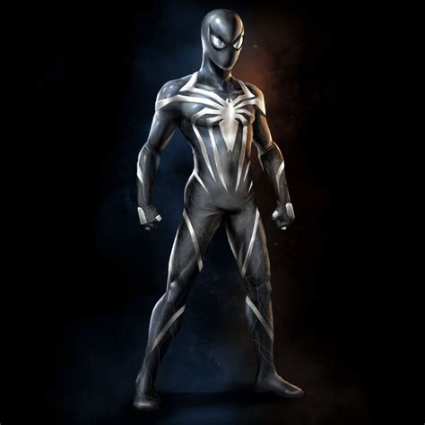 ArtStation - Black Suit Spider Man PS4 Concept, Pol Lerigoleur | Symbiote spiderman, Spiderman ...