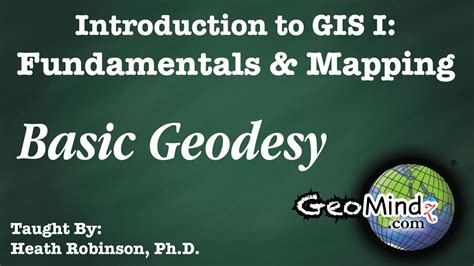 Basic Geodesy: GIS Fundamentals and Mapping (2) - YouTube