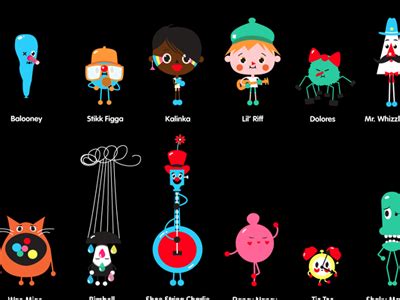 Toca Band Characters by Arvid Tappert - Dribbble