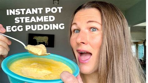 Carnivore Diet Steamed Egg Pudding Instant Pot Recipe | Steamed Egg Pudding, Dairy Free (2020 ...