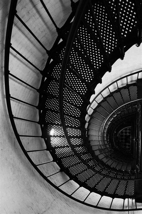 St Augustine Lighthouse Stairs Photograph by Greg Waters